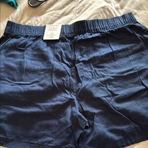 Croft & Barrow Blue Athletic Shorts Relaxed Fit